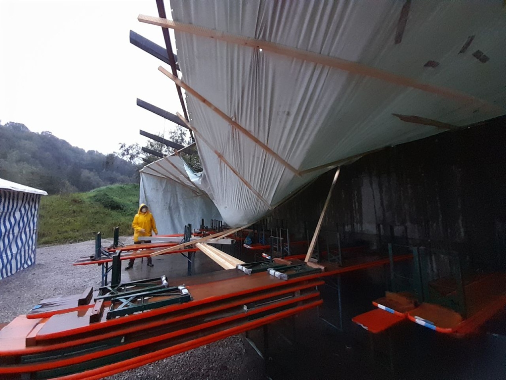 Nach Sturm und Wassermassen, Fest abgesagt! 14. September 2024