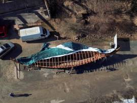 50 Meter über dem Wikingerschiff | Februar 2025