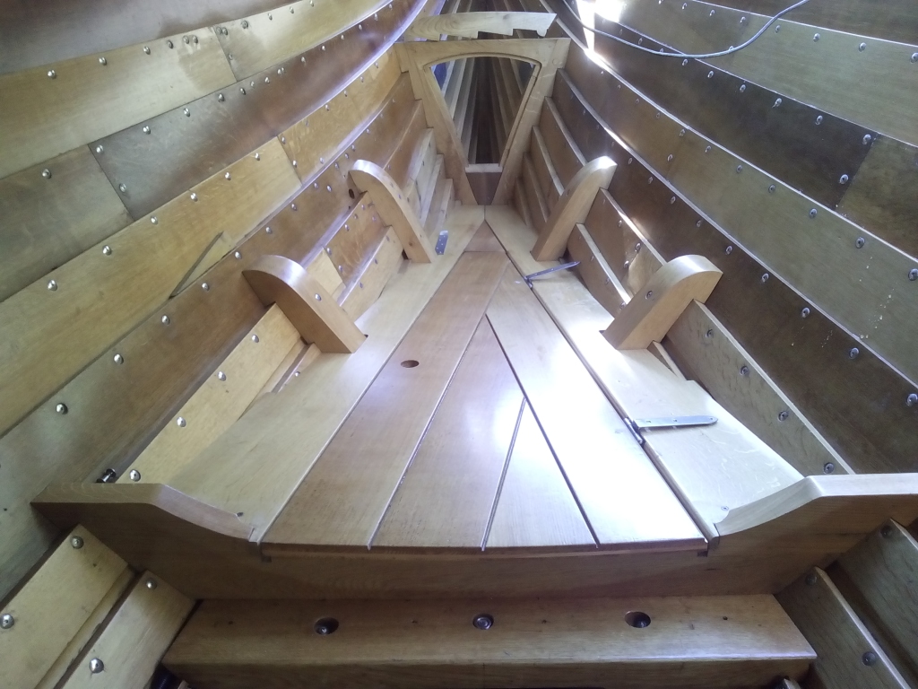 Decksklappe Wikingerschiff | Oktober 2024