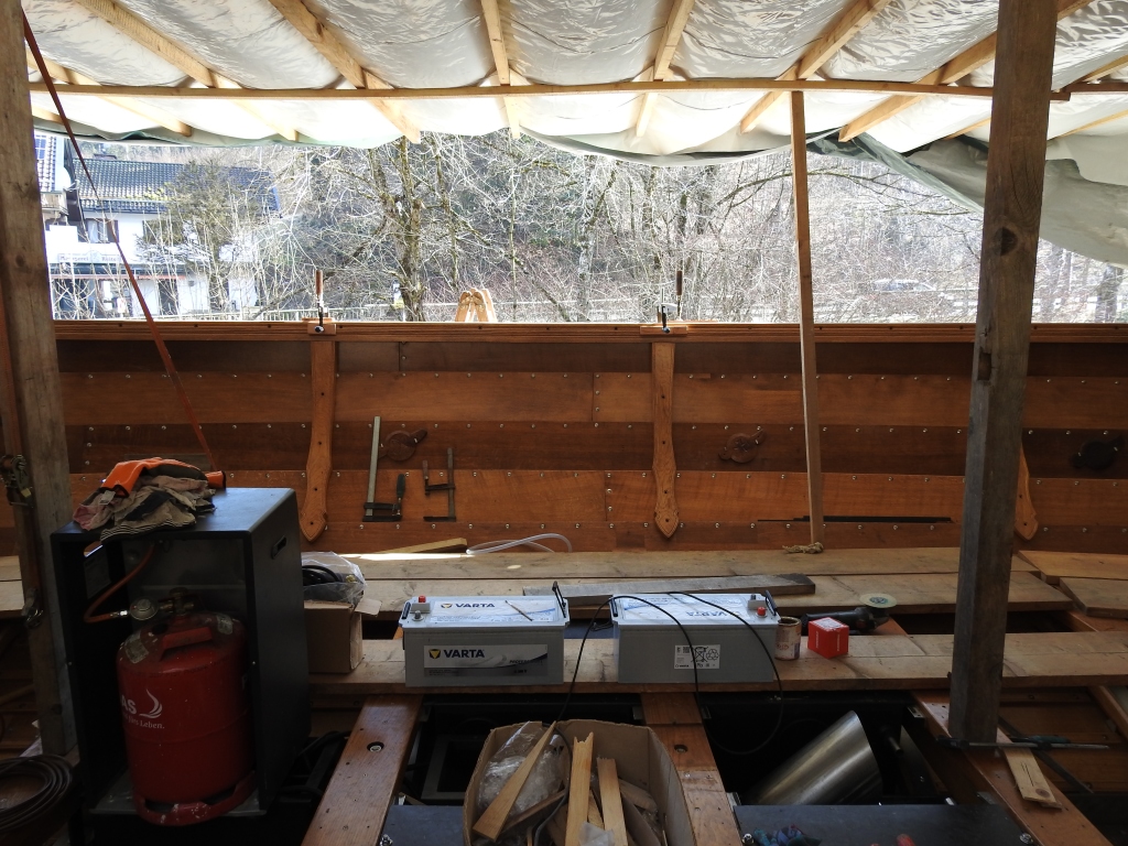 Dollbordbalken Dollbaum Wikingerschiff | Februar 2025