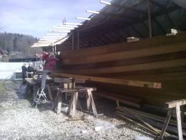 Dollbordbalken Wikingerschiff Dollbordbalken Wikingerschiff