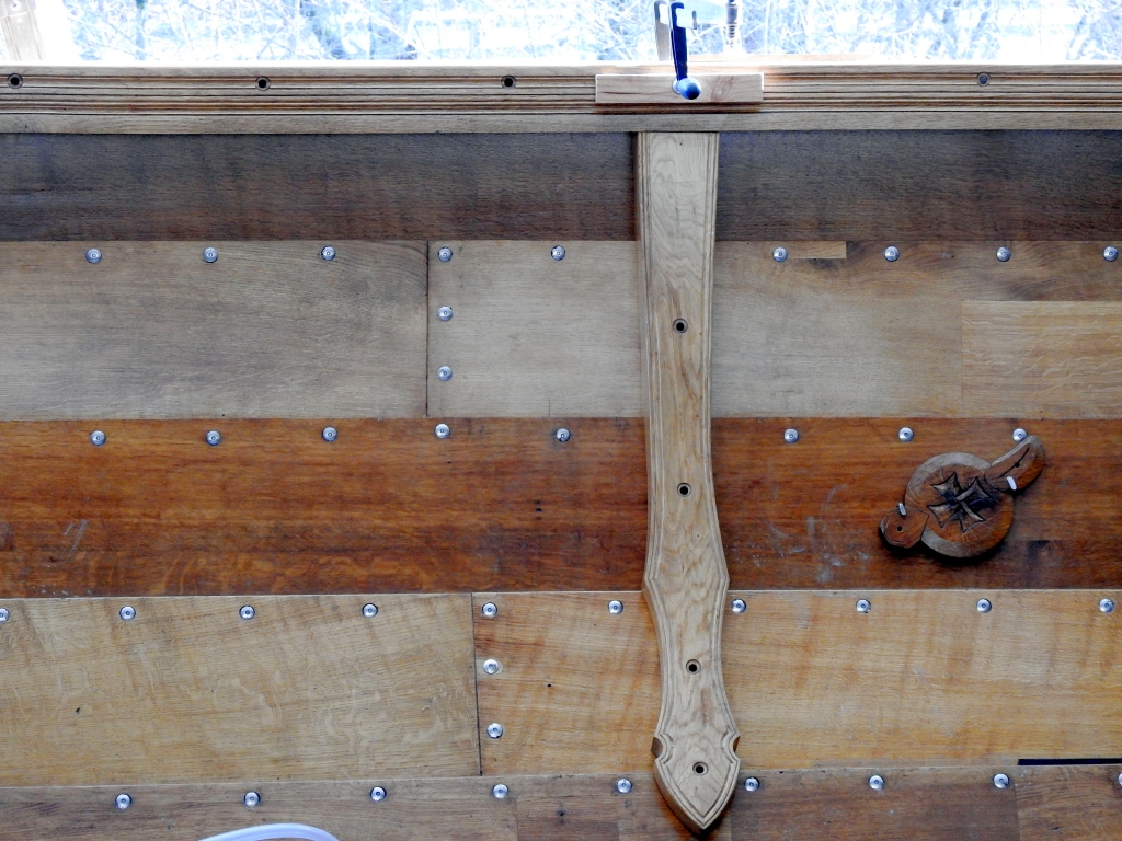 Dollbordbalken Dollbaum Wikingerschiff | Februar 2025