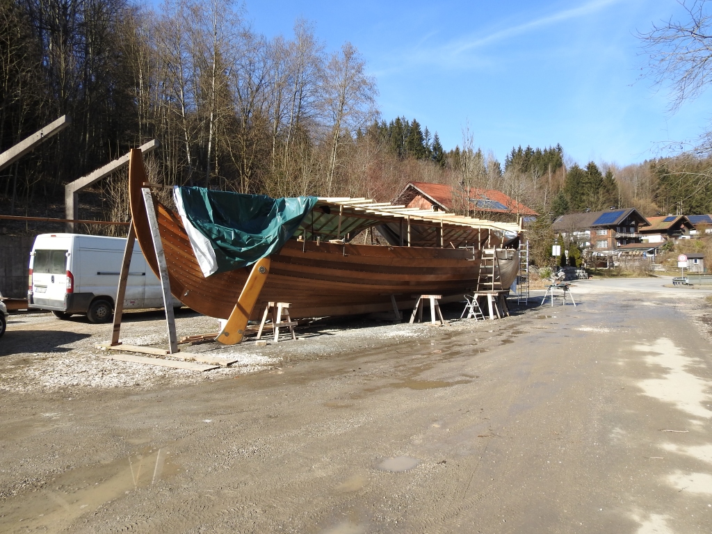 Dollbordbalken Dollbaum Wikingerschiff | Februar 2025