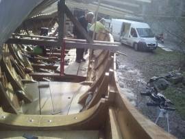 Dollbordbalken Dollbaum Wikingerschiff | Februar 2025