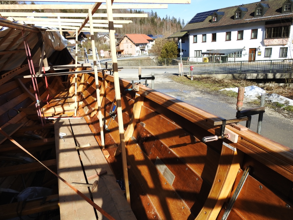 Dollbordbalken Dollbaum Wikingerschiff | Februar 2025