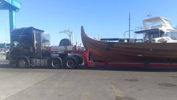 Wikingerschiff im Hafen von Koper angekommen. | April 2026