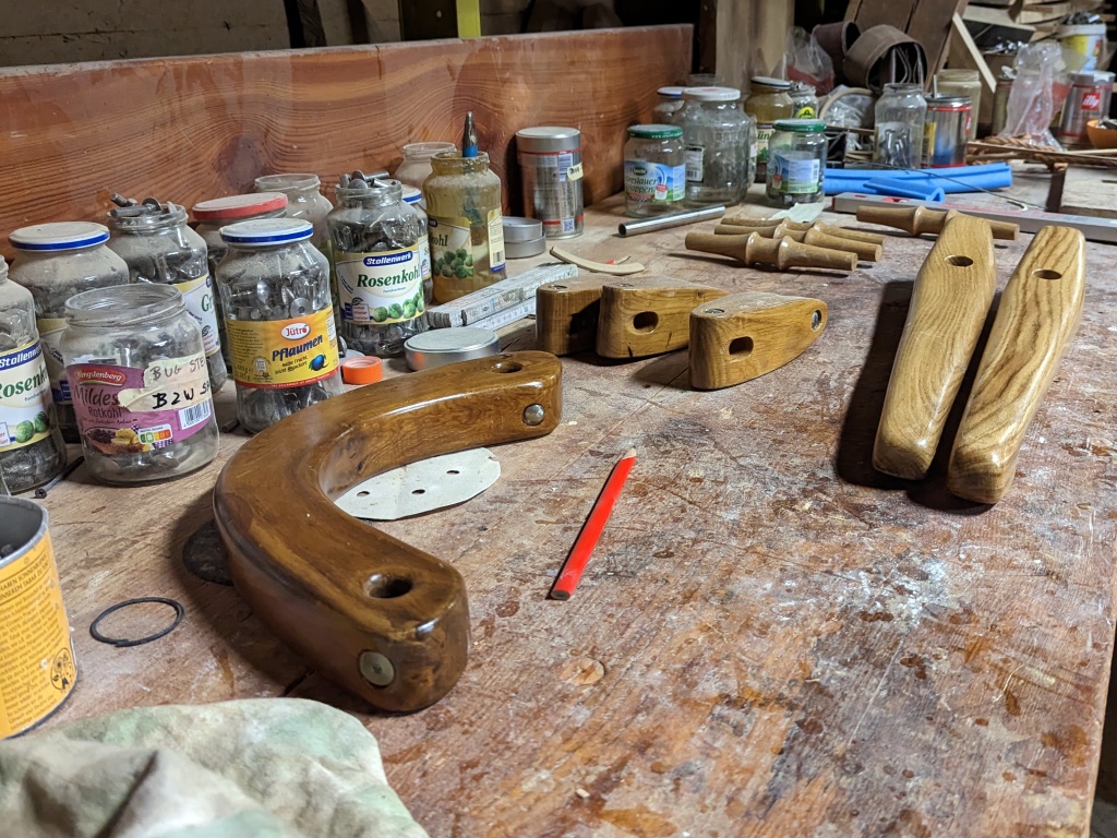 Rack, Blöcke und Wantnadeln