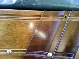 Ruderhalterung am Heck (Steuerbord) für Seitenruder | Oktober 2024