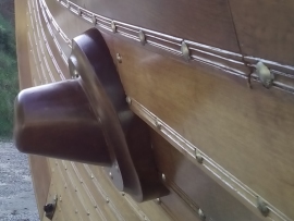 Ruderwarze am Heck (Steuerbord) für Seitenruder | Oktober 2024