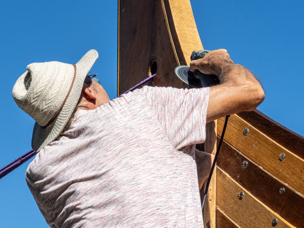 Stefan bei der Arbeit (August 2024)