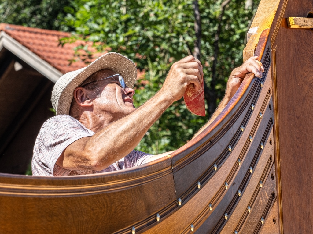Stefan bei der Arbeit (August 2024)