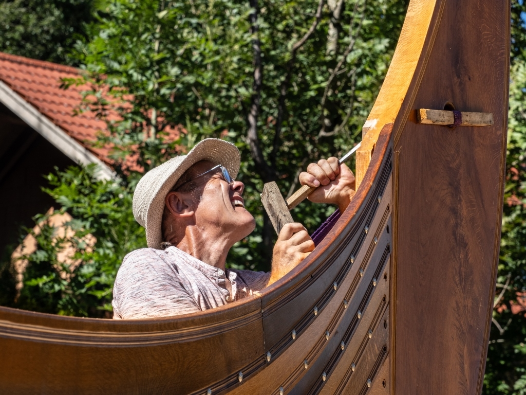 Stefan bei der Arbeit (August 2024)