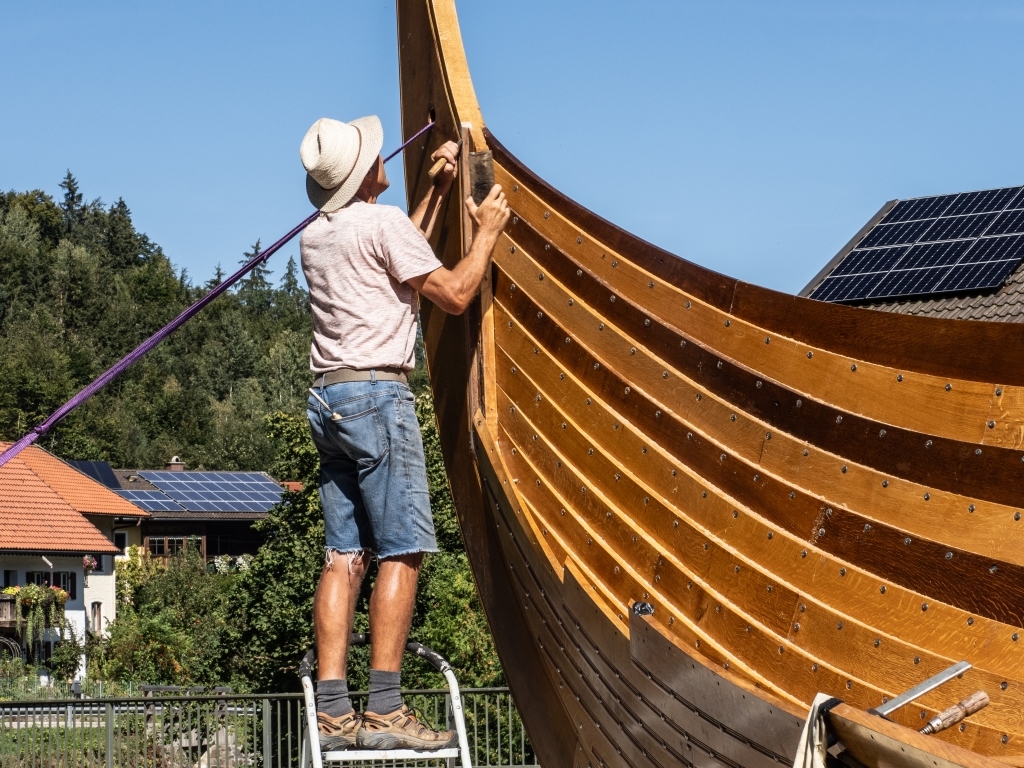 Stefan bei der Arbeit (August 2024)