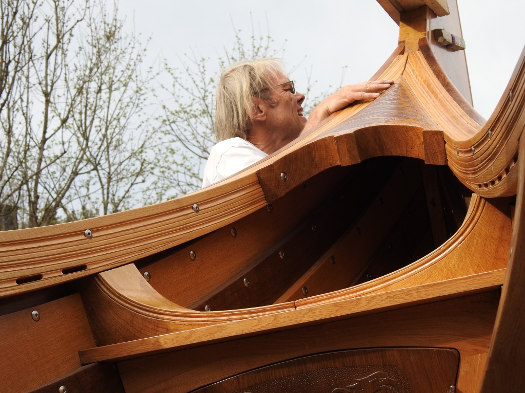 Stefan Wikingerschiff Bau | April 2025