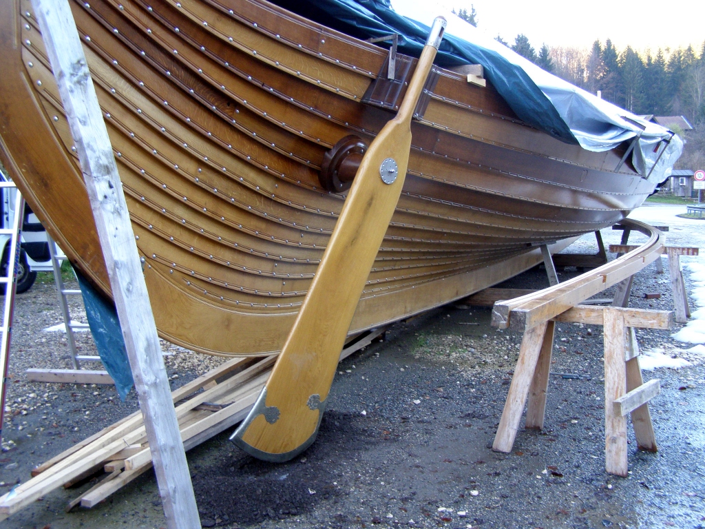 Seitenruder/Steuerruder Wikingerschiff | November 2024