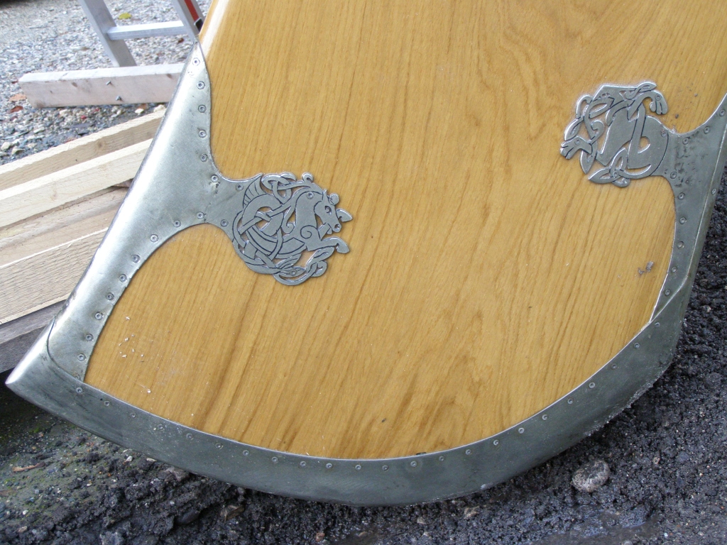 Seitenruder/Steuerruder Wikingerschiff | November 2024