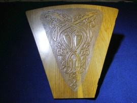 Türklappe beschnitzt