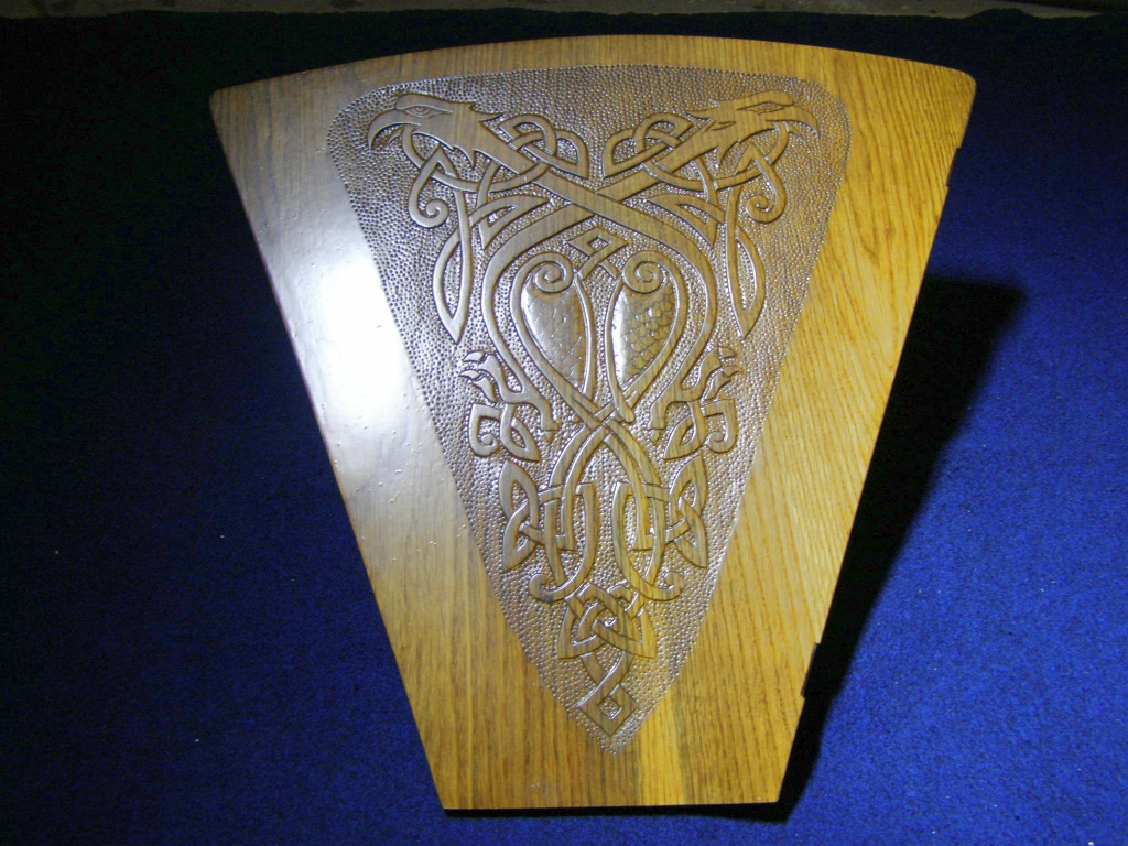 Türklappe beschnitzt