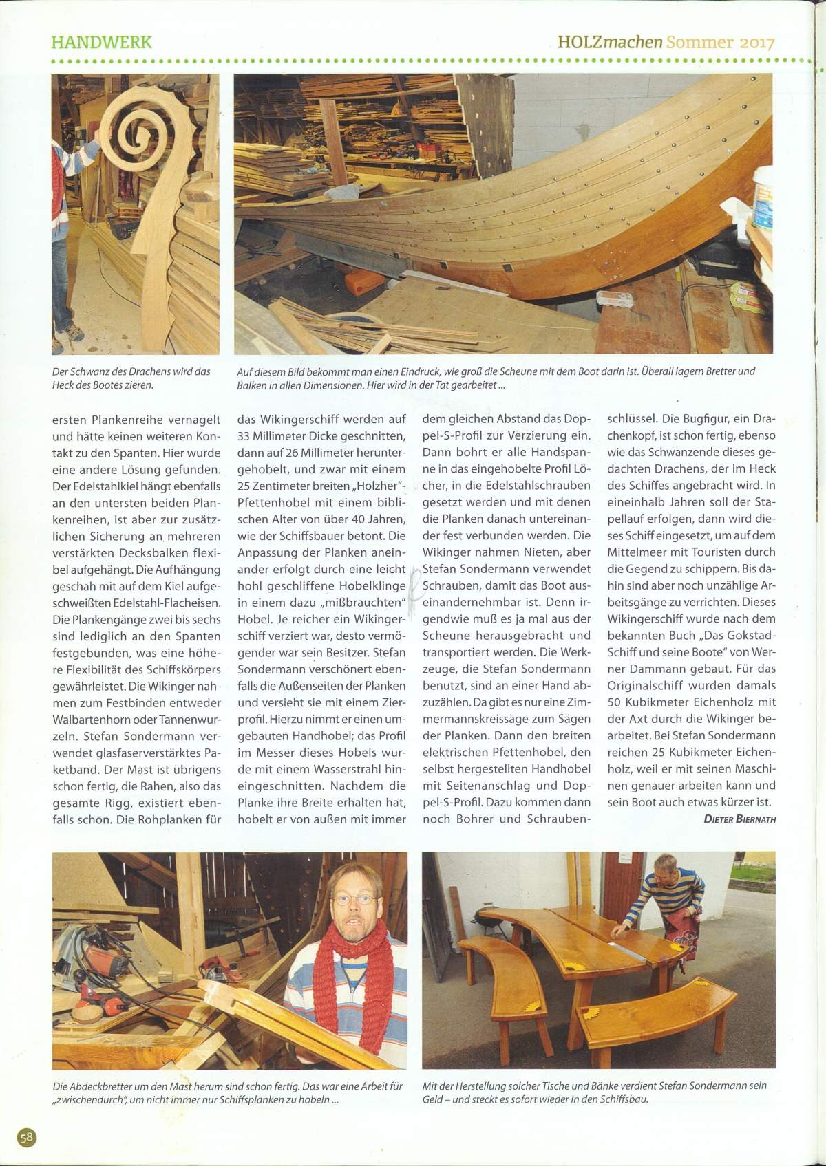 Ein Wikinger baut sich in Bayern ein Boot - Teil 3